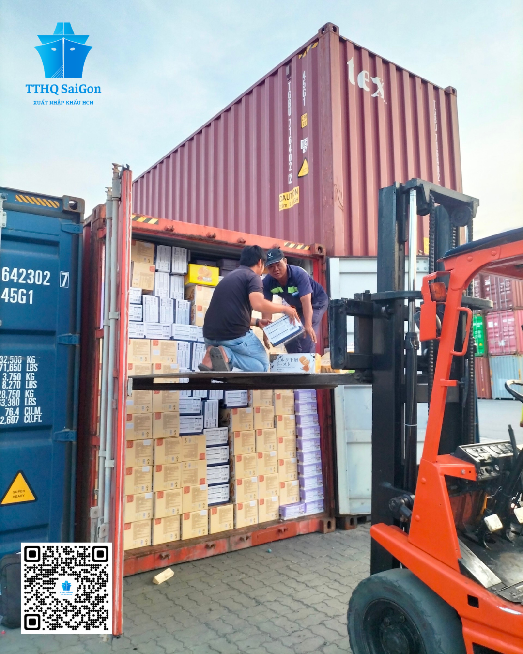 Nhập khẩu thực phẩm đóng gói
